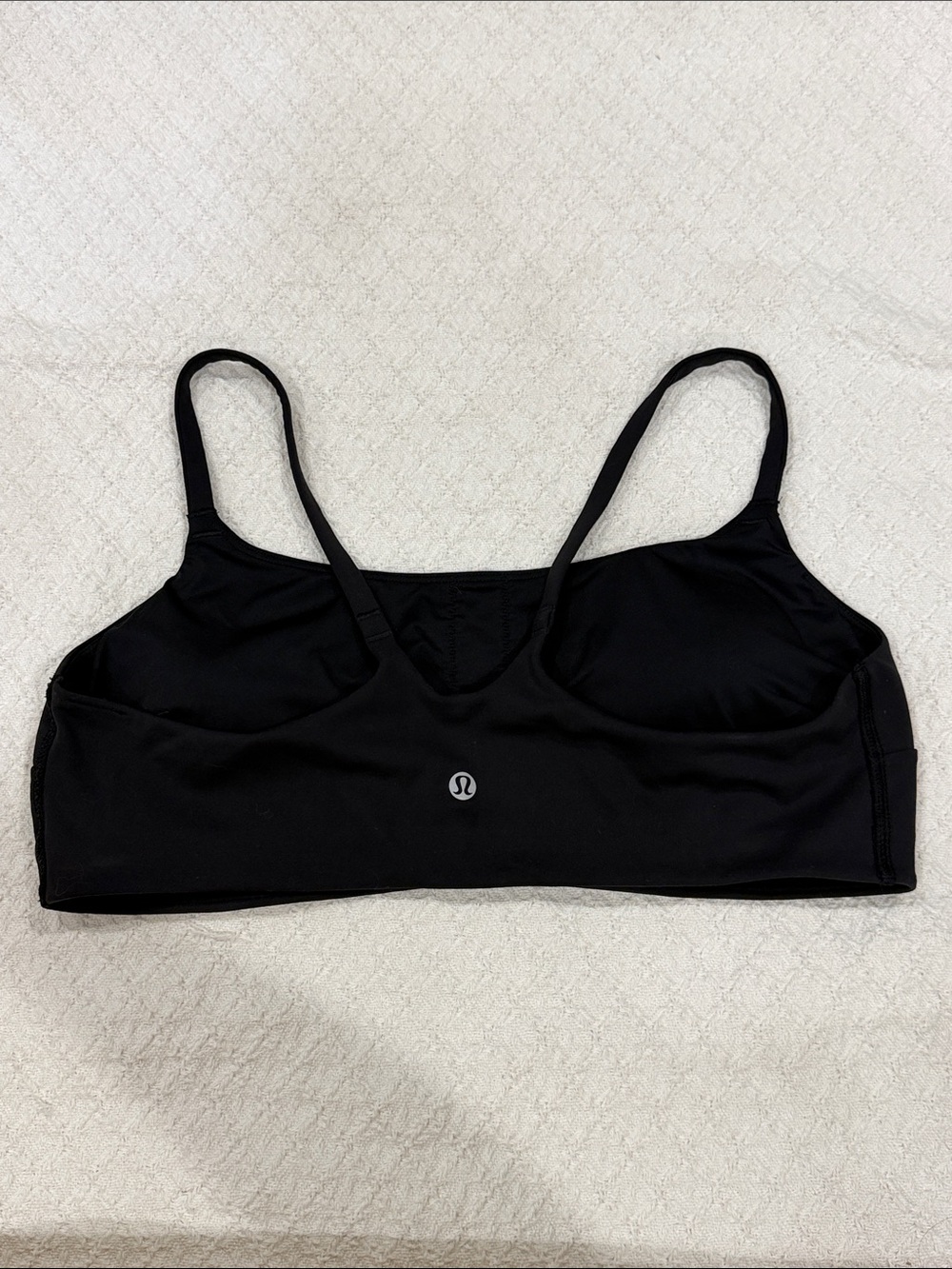 lululemon athletica Black Minimalist Strappy Sports Bra